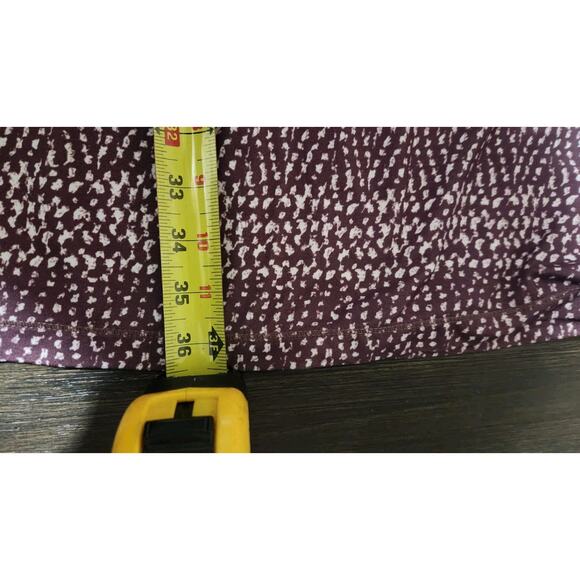 PrAna Elixer Volcanic Plum Sumatra Sporty Tank Dress Built In Bra Large Hiking - Picture 7 of 11